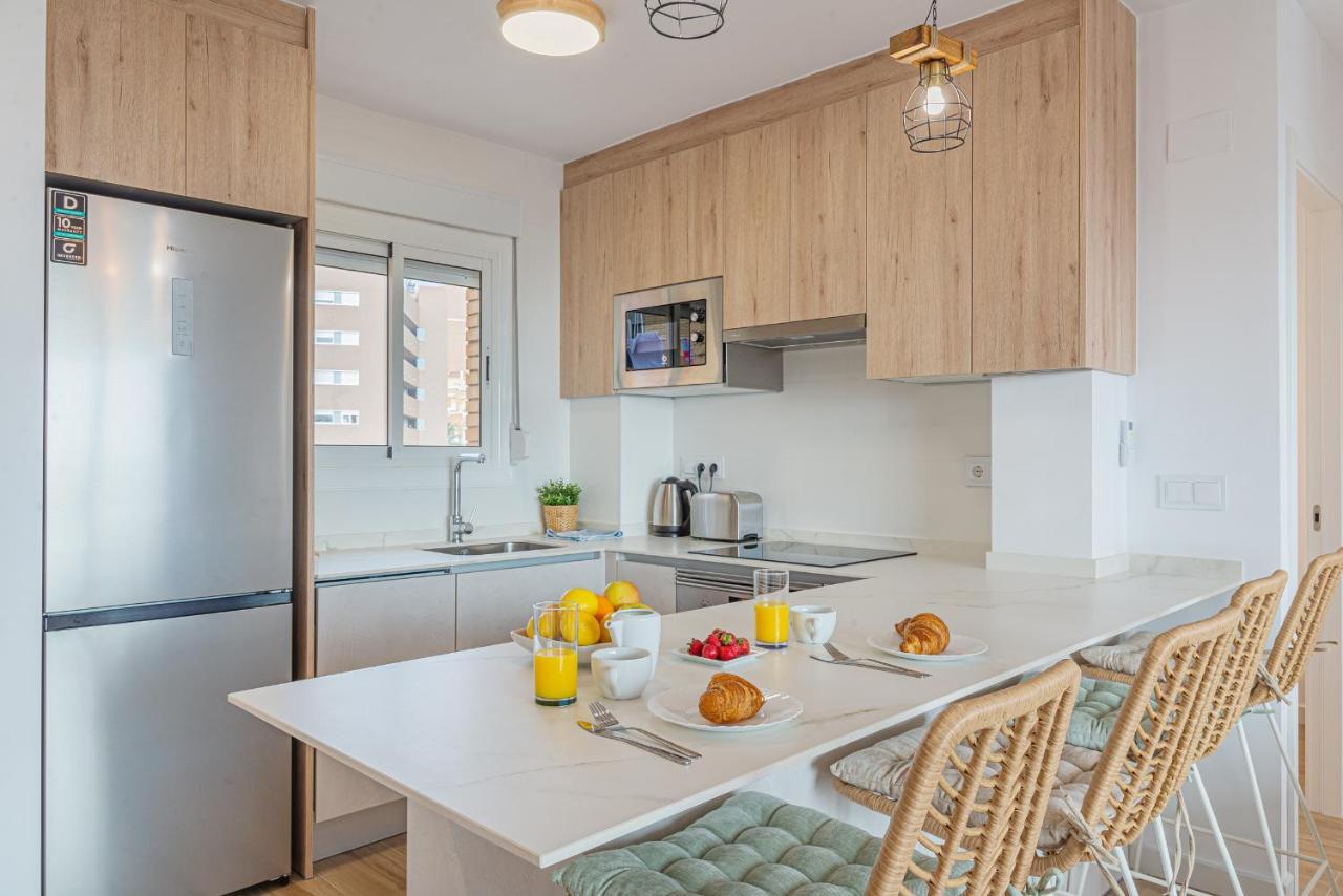 Myflats Premium Beach Front Arenales del Sol Ngoại thất bức ảnh